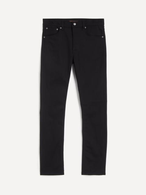 Nudie Jeans Lean Dean Jeans in Dry Everblack