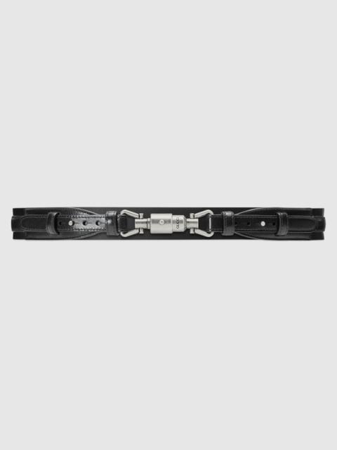 GUCCI Gucci Piston Buckle Belt