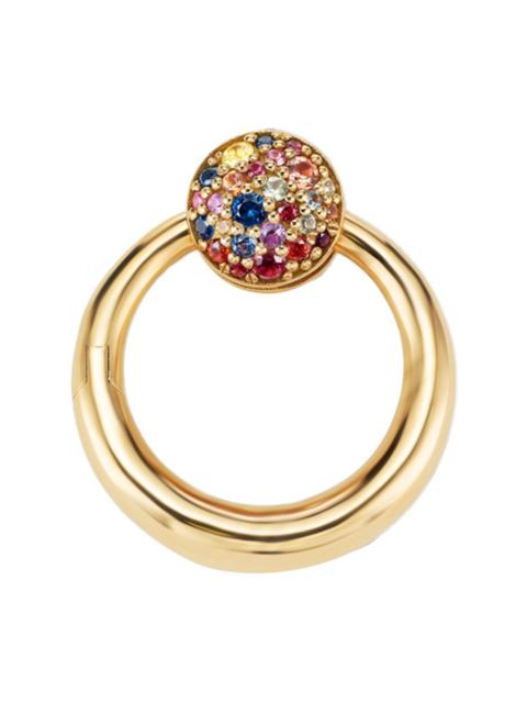 MARLA AARON Mixed Sapphire Stoned Baby Musgrave Lock