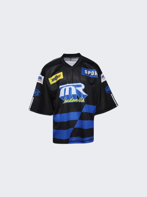 Martine Rose Oversized Football Top Black