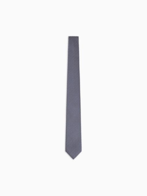GIORGIO ARMANI JACQUARD SILK TIE