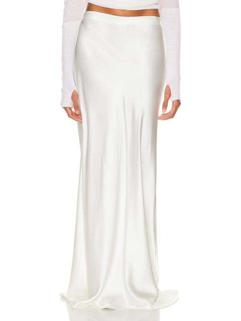 Enza Costa Silk Full Length Skirt