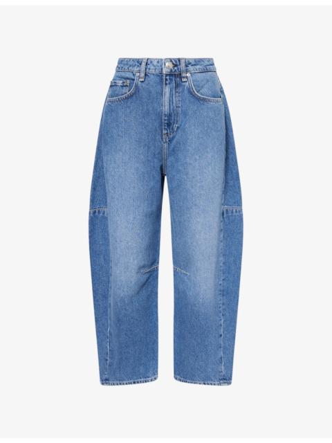 rag & bone The Charlie Barrel-Leg Denim Jeans