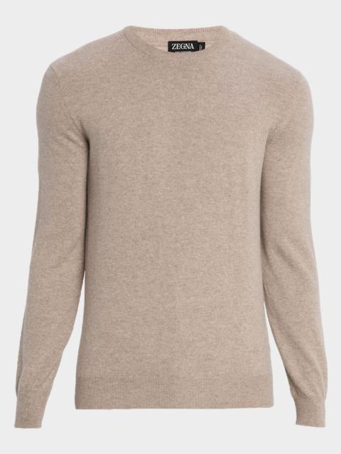 ZEGNA Men's Oasi Cashmere Crewneck Sweater