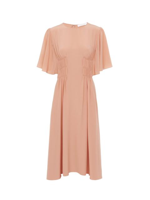 Chloé WING-SLEEVE FLARE DRESS