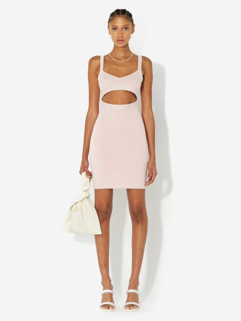 John Elliott SILK COTTON BODY-CON DRESS