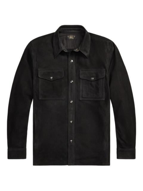 RRL by Ralph Lauren suede shirt