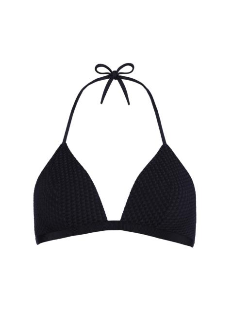 ERES Women's Darts Triangle Bikini Top - Black