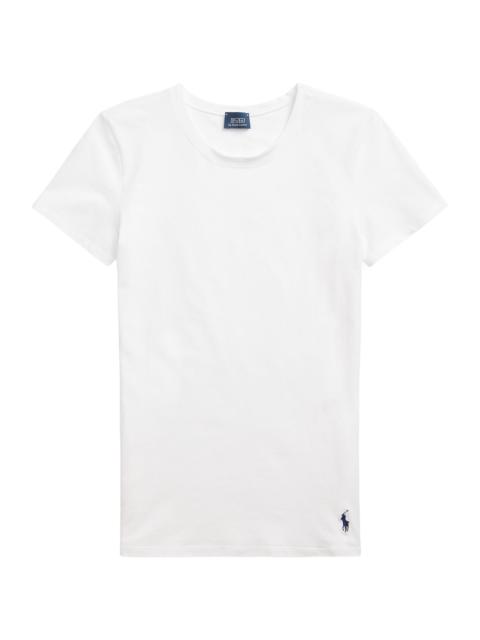 Polo Ralph Lauren Women's Stretch Cotton T-Shirt - White Cloud