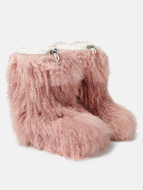 Les Arcs shearling snow boots