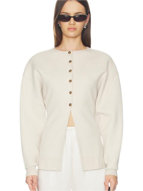 GOOD AMERICAN Exaggerated Sleeve Cardigan