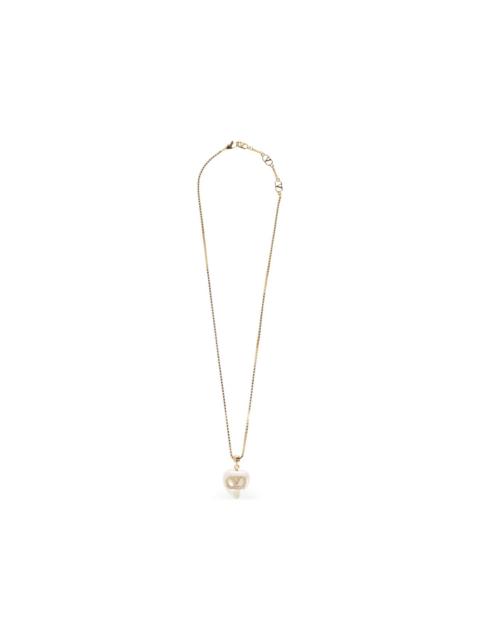 Valentino VLogo Signature heart-pendant necklace