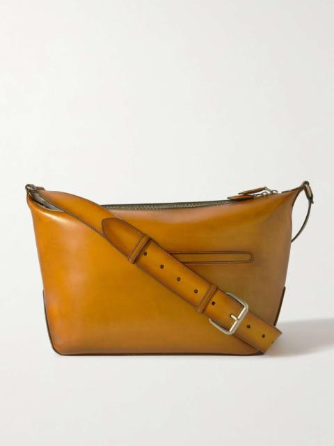 Berluti Venezia Leather Messenger Bag