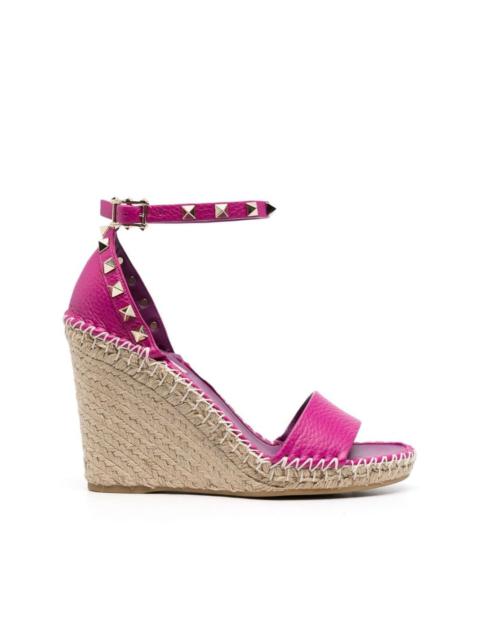 Rockstud wedge sandals