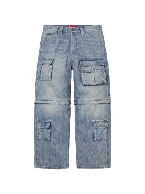 Supreme zip-off utility trousers