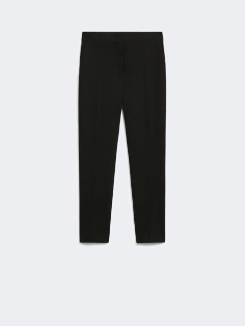 Max Mara PEGNO Viscose jersey trousers - BLACK