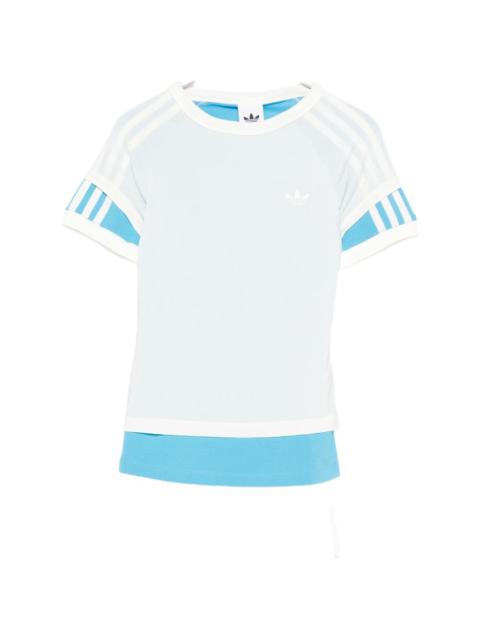 adidas three-stripe T-shirt
