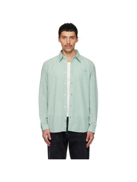 Diesel Green & White S-Simply-Bkbz Shirt