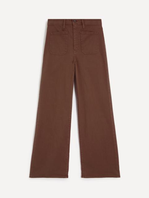 FRAME Le Slim Palazzo Harbor Pocket Jeans in Ledger