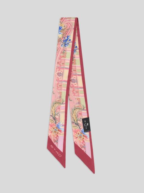 Etro SILK TWILL PAISLEYINA WITH PAISLEY MOTIF