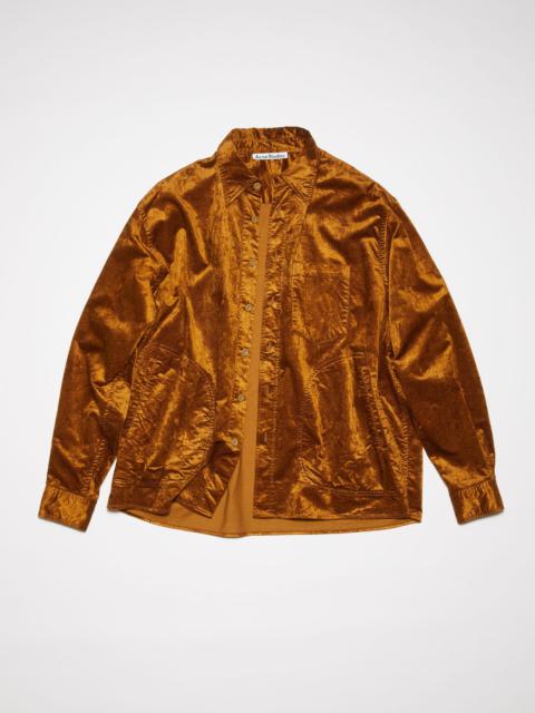 Acne Studios Corduroy shirt - Almond brown