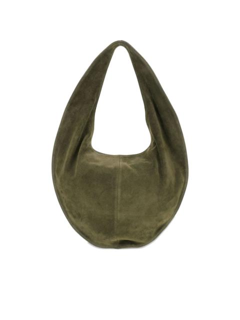 Maeden suede half-moon shoulder bag