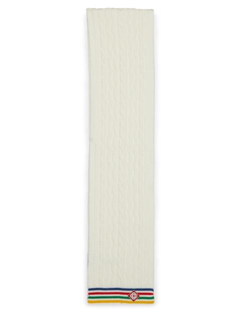 CASABLANCA Cable scarf