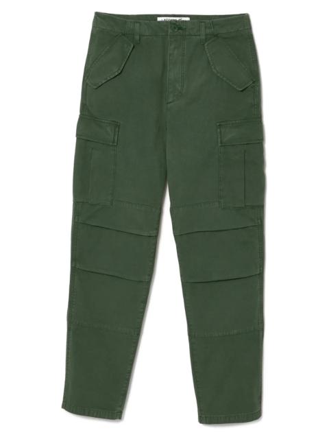 Straight Fit Twill Cargo Pants