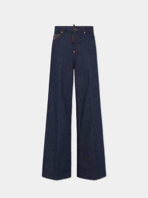 DSQUARED2 DARK RINSE WASH LIMITED EDITION TRAVELLER JEANS