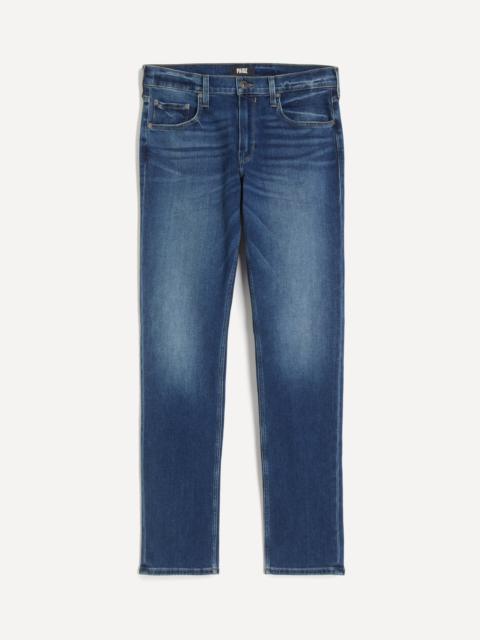 PAIGE Federal Transcend Vintage Slim-Straight Jeans in Milburn