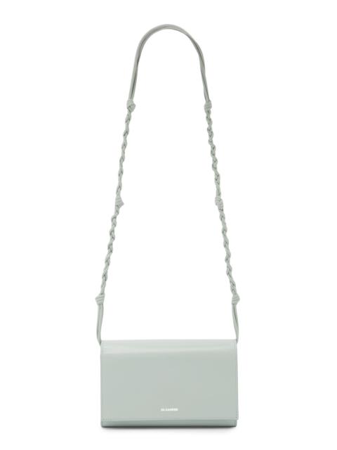 Jil Sander Women's Tangle Leather Crossbody Bag - Jade