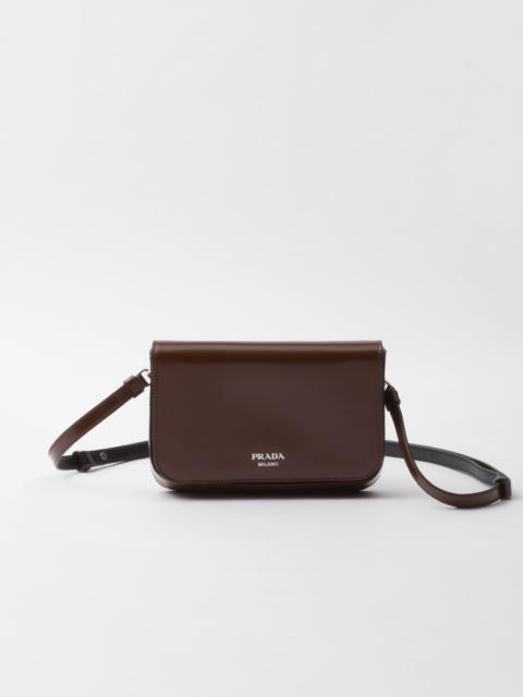 Prada Brushed leather mini-bag with shoulder strap