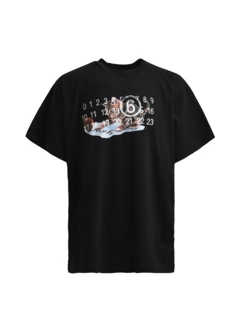 MM6 Maison Margiela T-SHIRTS / BLK