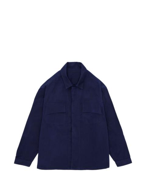 FORTELA Mark patch-pocket shirt