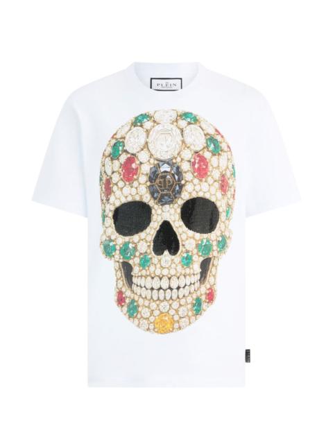 PHILIPP PLEIN round neck skull stones T-shirt