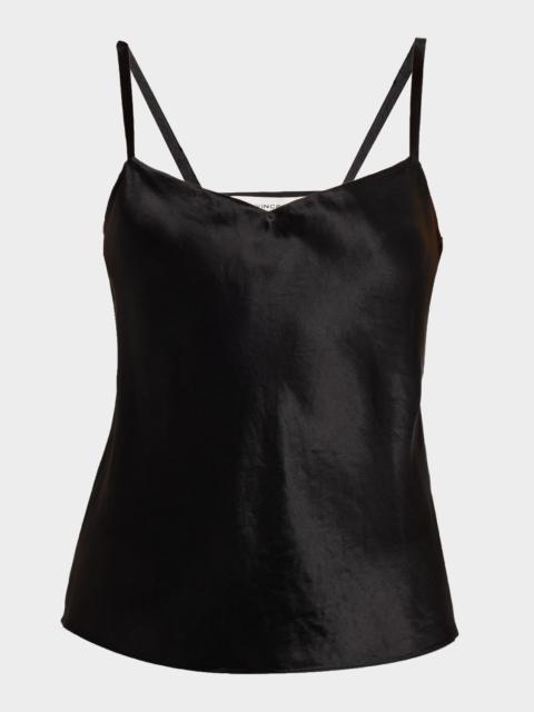 Vince Satin V-Neck Cami