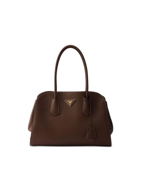 Prada medium leather tote bag