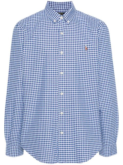 Polo Ralph Lauren Polo-Pony-embroidery checked shirt