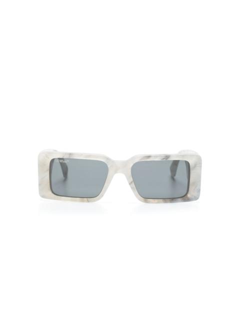 Milano rectangle-frame sunglasses