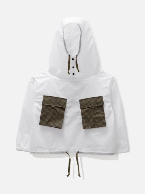 BRAIN DEAD TRANSLUCENT MILITARY SMOCK JACKET