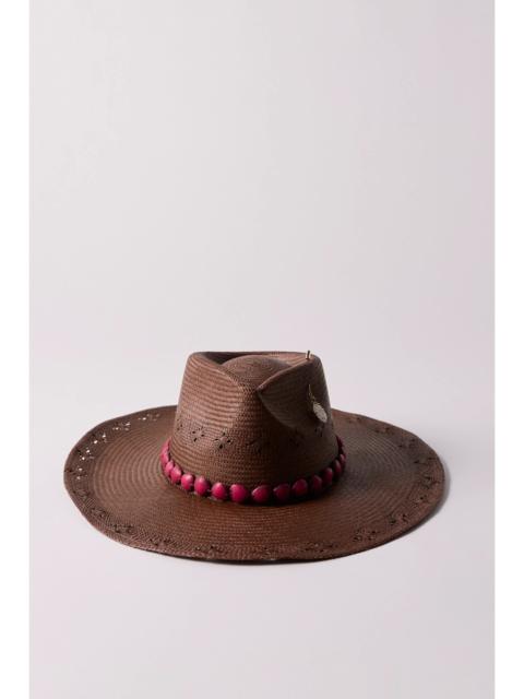 FREE PEOPLE Maki Palmata Elizabeth Straw Hat