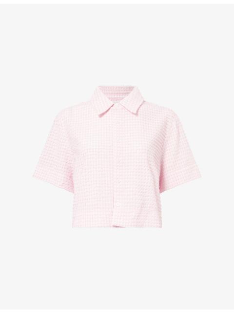 SIMKHAI Reeves Camp Woven Shirt