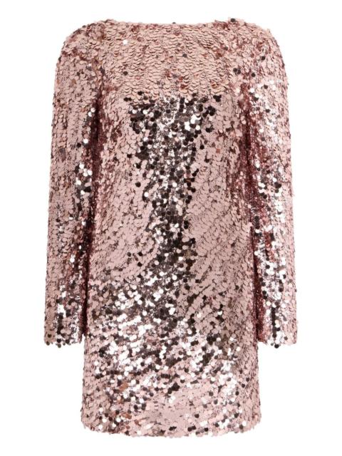 Valentino sequin-embellished mini dress