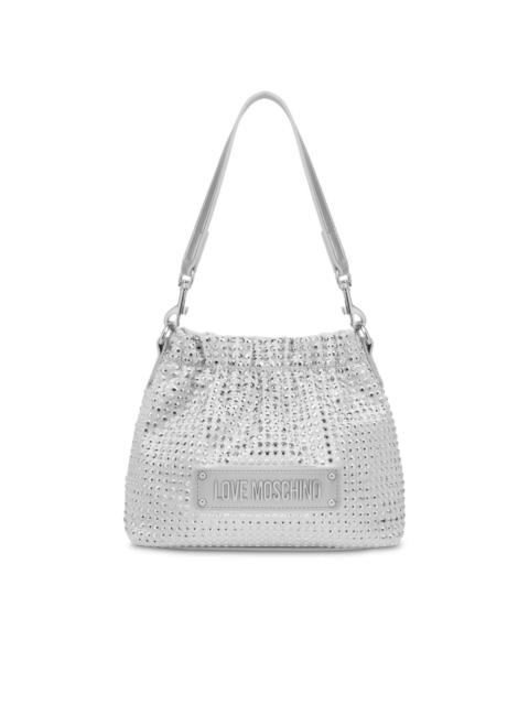Moschino studded cross body bag