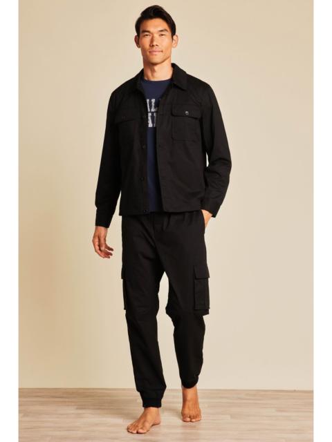 Barefoot Dreams Malibu Collection® Cotton Twill Shirt Jacket