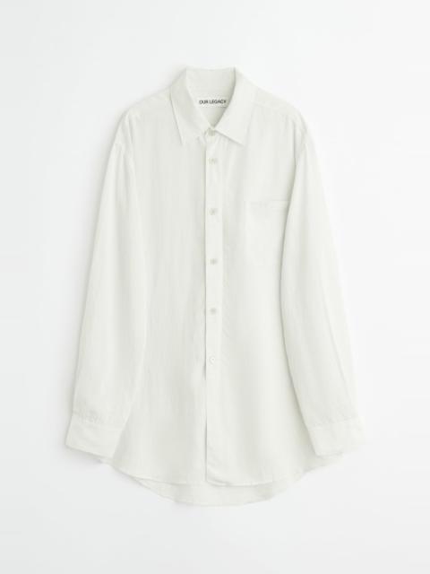 Vast Shirt Midnight Line Stripe Modalux