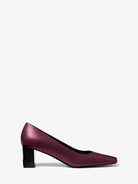 MICHAEL KORS COLLECTION Maria Leather Pump