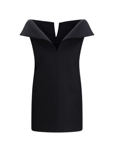 BALENCIAGA Vareuse V-neck dress