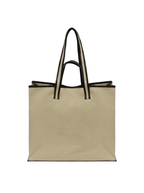 KASSL Editions Beige Tote Bag with Double Handles