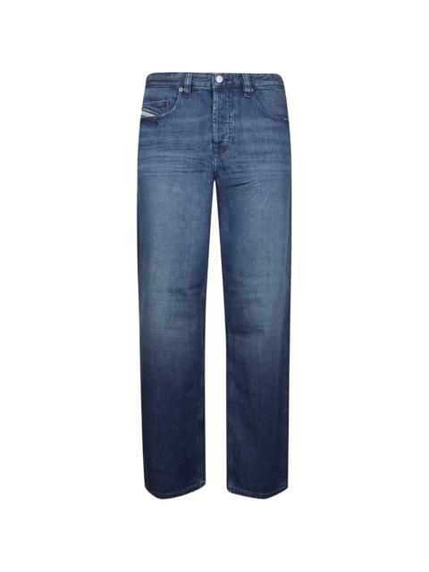 Diesel cotton wide-leg jeans